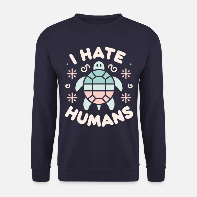 Turtle Sea Turtle Turtle Animal - Unisex Sweatshirt - navy