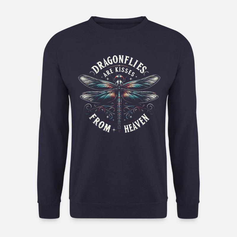 Libelle Libellen Insekten Natur - Unisex Pullover - Navy