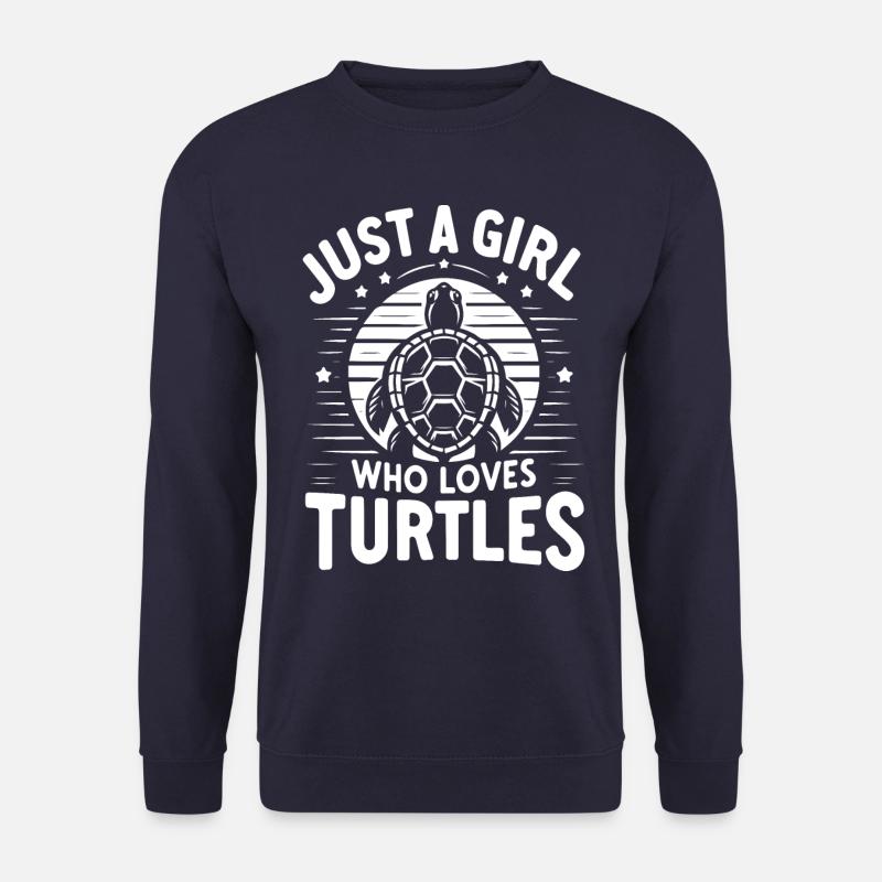 Turtle Sea Turtle Turtle Animal - Unisex Sweatshirt - navy