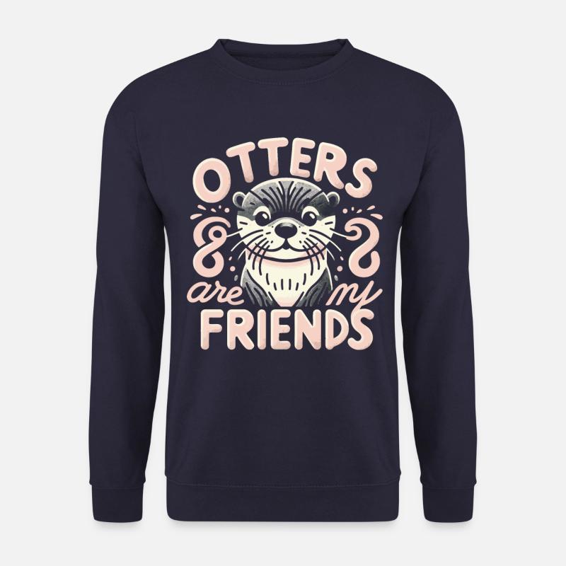 Otter Seeotter - Unisex Pullover - Navy