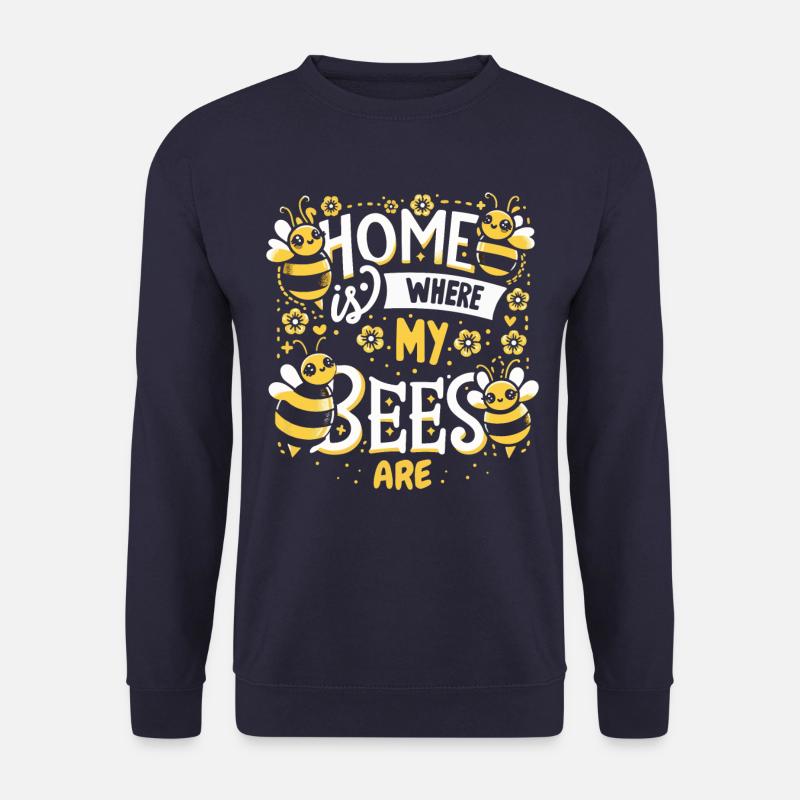 honey bee, beekeeper, bee, bee - Unisex Sweatshirt - navy