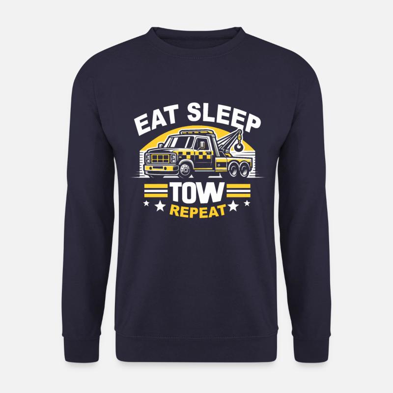 Abschleppwagen Truck Abschlepper - Unisex Pullover - Navy
