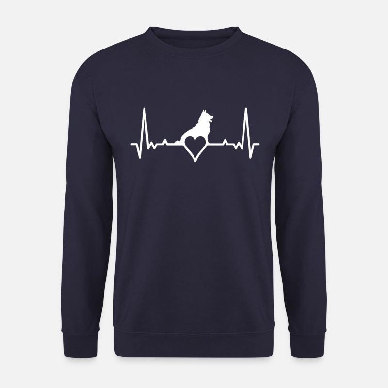 Deutscher Schäferhund Hund Malinois - Unisex Pullover - Navy