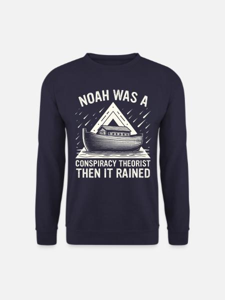 Verschwörungstheoretiker Verschwörungstheorie - Unisex Pullover - Navy