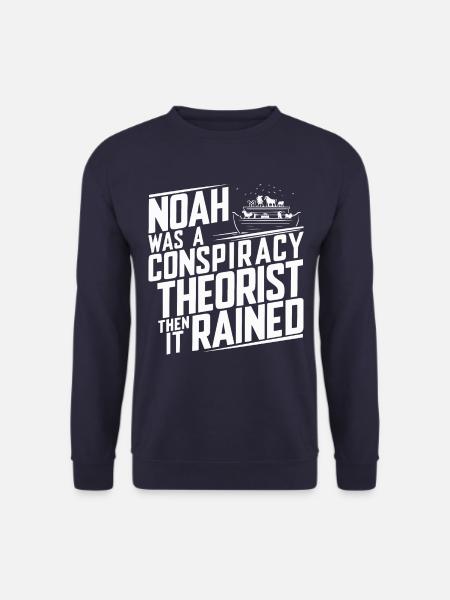 Verschwörungstheoretiker Verschwörungstheorie - Unisex Pullover - Navy
