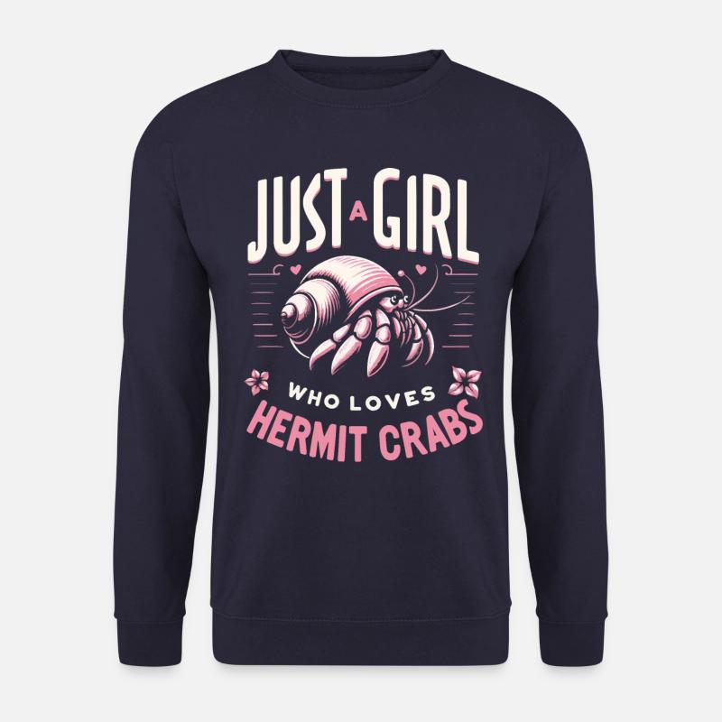 Crab Hermit Crab Crab - Unisex Sweatshirt - navy