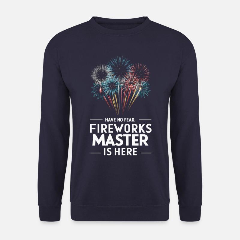 Pyrotechniker Feuerwerk Pyrotechnik - Unisex Pullover - Navy