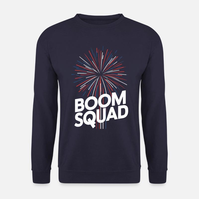 Pyrotechnics Fireworks Pyrotechnics - Unisex Sweatshirt - navy