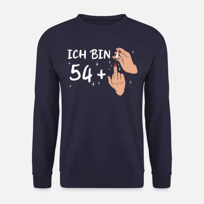 Geburtstagsgeschenk 55 Jahre Geburtstagskind - Unisex Pullover - Navy