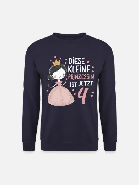 Geburtstagsgeschenk 4 Jahre Geburtstagskind - Unisex Pullover - Navy