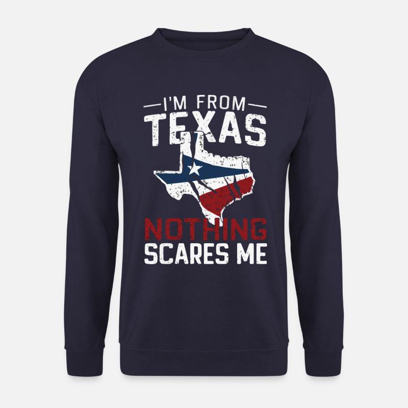 Texas State Texans Texas - Sweat-shirt Unisexe - marine