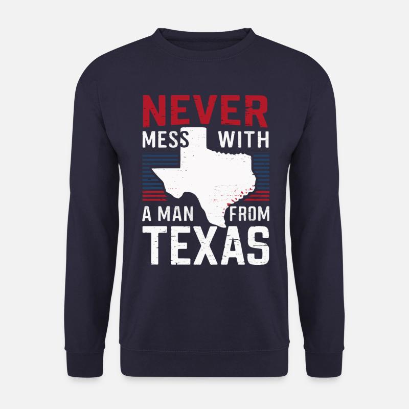 Texas State Texans Texas - Unisex Sweatshirt - navy