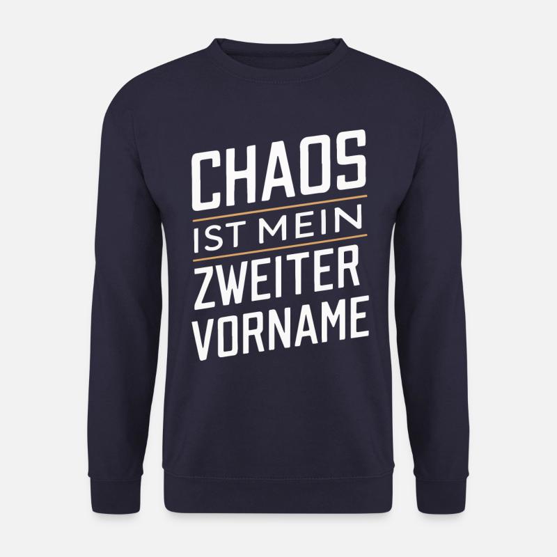 Sarkasmus Ironie Lustige Sarkastische Sprüche - Unisex Pullover - Navy
