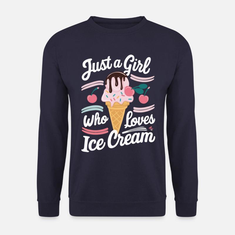 Ice Cream Sweets Ice Cream - Unisex Sweatshirt - navy