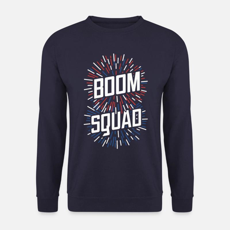 Pyrotechnics Fireworks Pyrotechnics - Unisex Sweatshirt - navy
