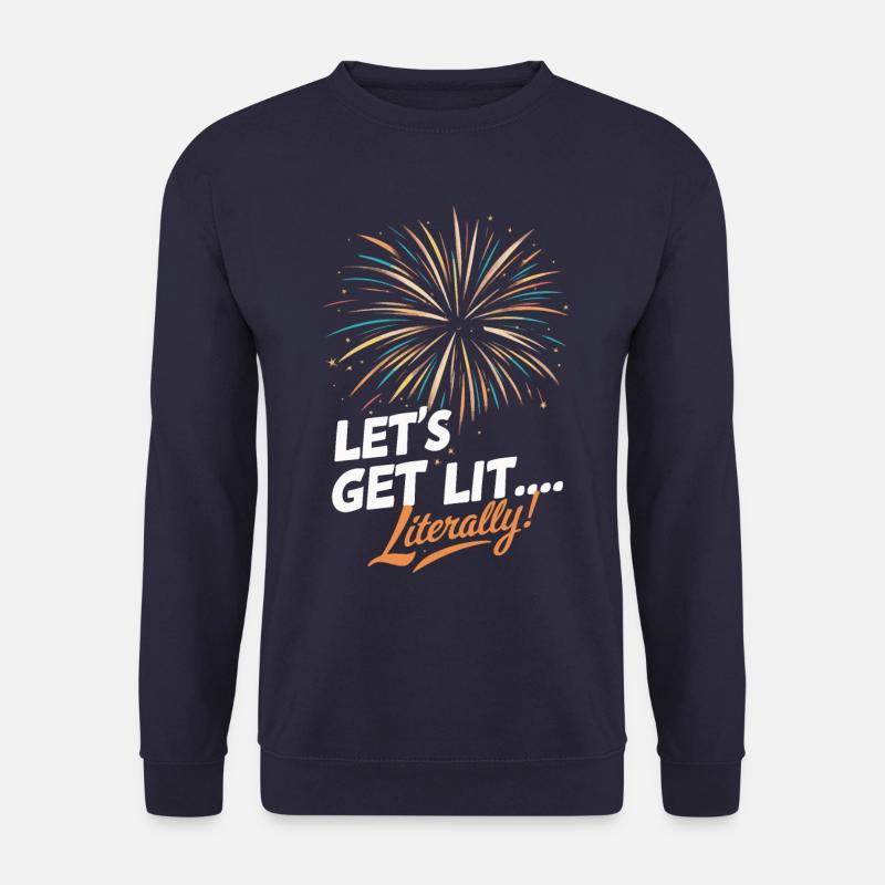 Pyrotechniker Feuerwerk Pyrotechnik - Unisex Pullover - Navy