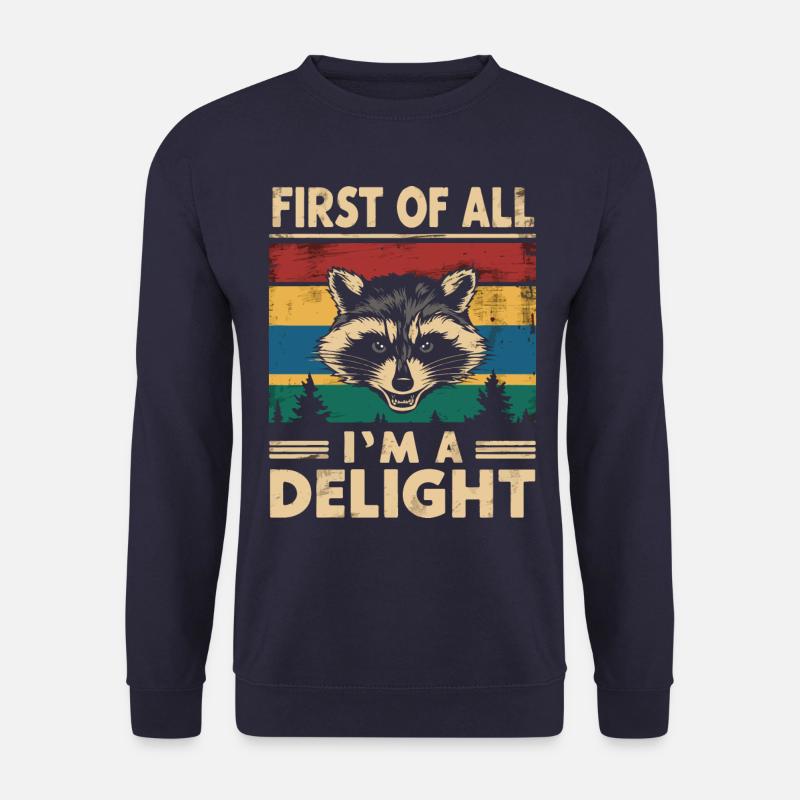 Waschbär - Unisex Pullover - Navy