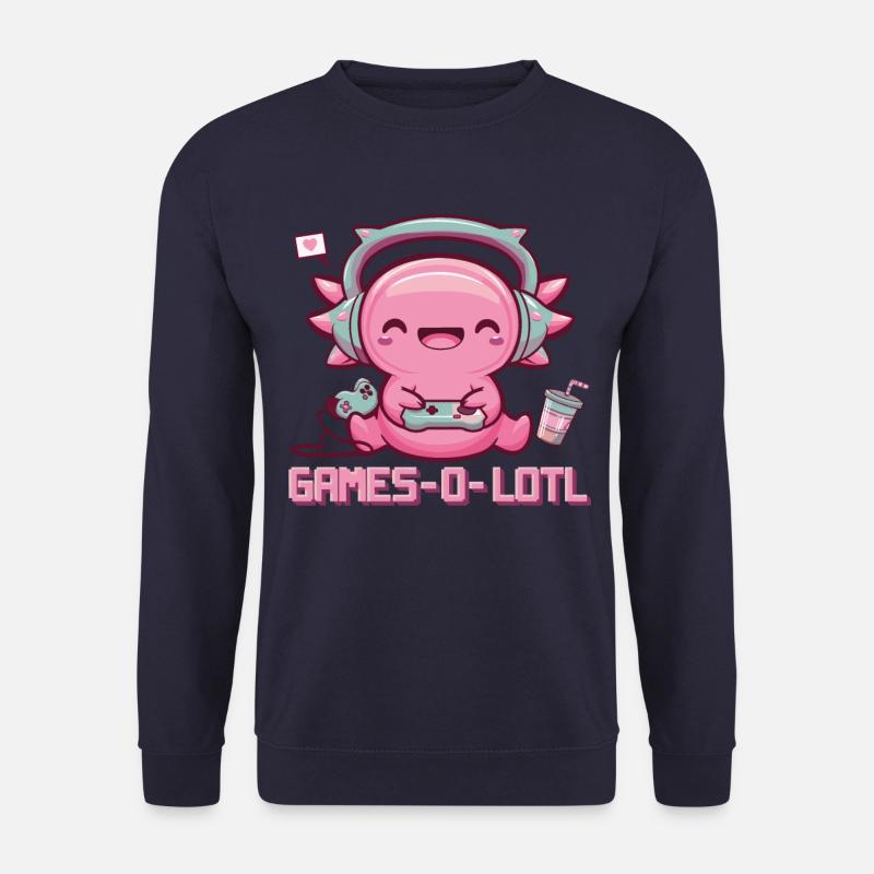 Axolotl Fish - Unisex Sweatshirt - navy