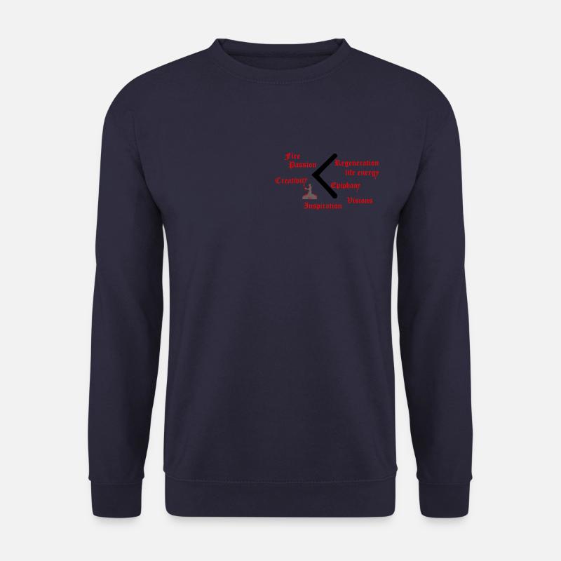 Runa "Kenaz" - Unisex Pullover - Navy