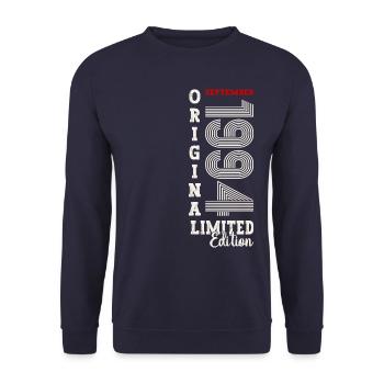 30. Geburtstag Legende September 1994 Jahrgang 94 - Unisex Pullover - Navy - Vorne - Alina (178cm) & Michal (187cm)