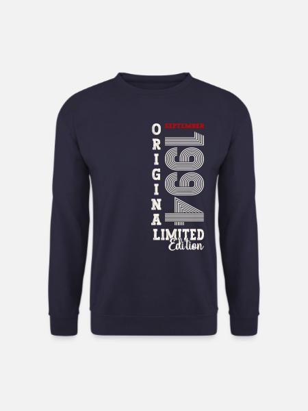 30e verjaardag legende september 1994 Deel 94 - Uniseks sweater - navy