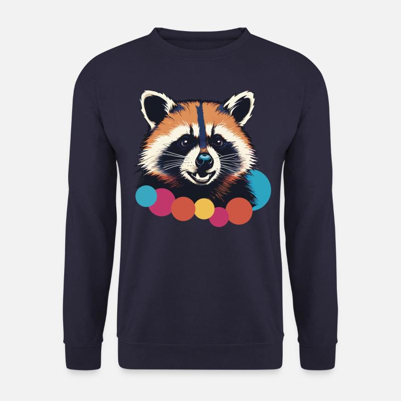 Glücklicher Roter Panda - Unisex Pullover - Navy