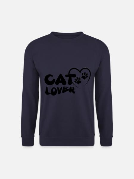 Cat Lover - Unisex Pullover - Navy