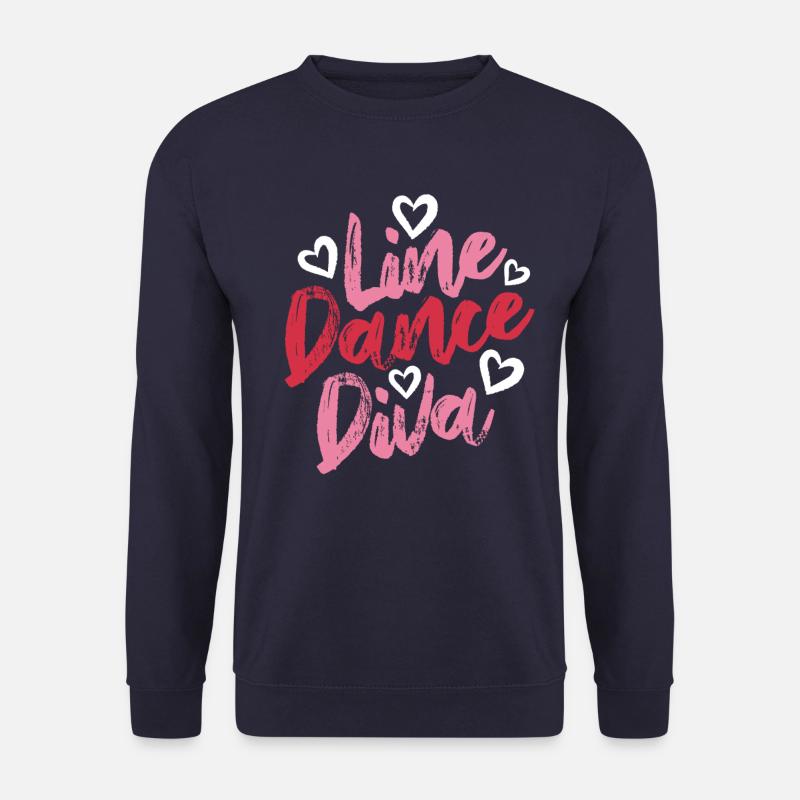 Linedance Diva - Linedancing Countrymusic - Unisex Pullover - Navy