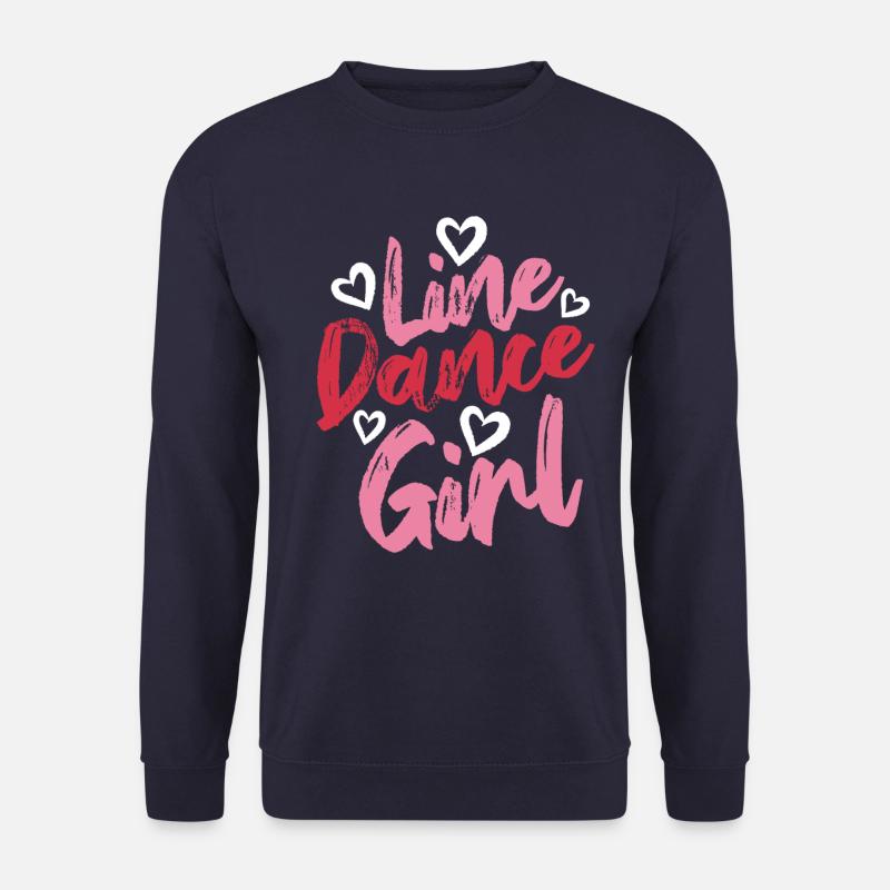 Linedance Girl - Linedancing Countrymusic - Unisex Pullover - Navy