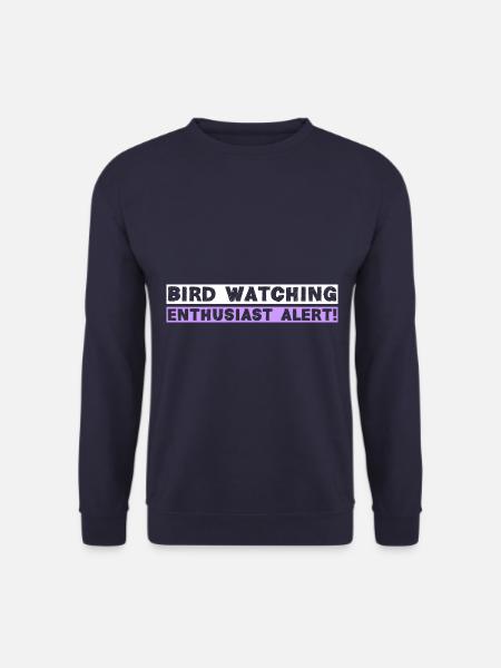 Bird watching enthusiast alert! - Unisex Pullover - Navy