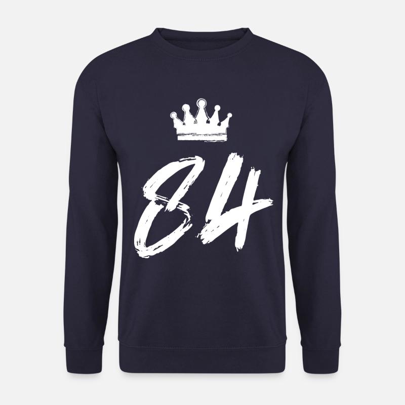 84 Number crown - Unisex Sweatshirt - navy