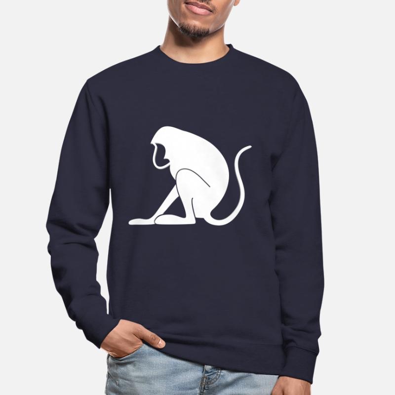 Monkey Monkey Monkey-like Monkey Monkey Unisex Sweatshirt