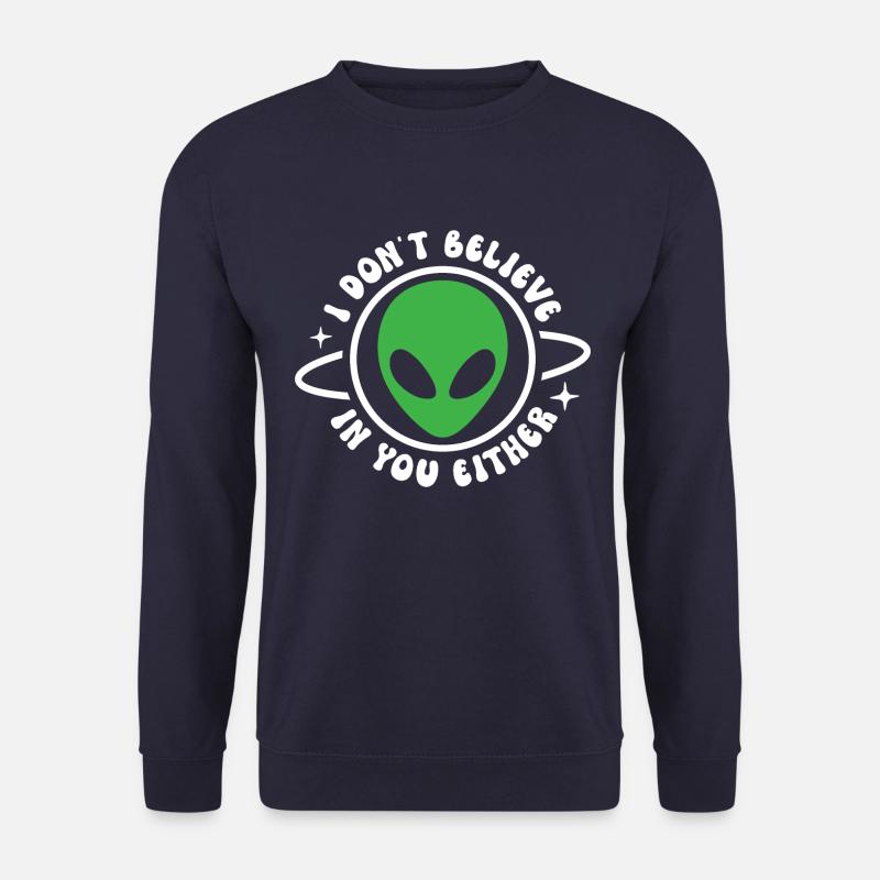 Ich glaube auch nicht an dich - Unisex Pullover - Navy