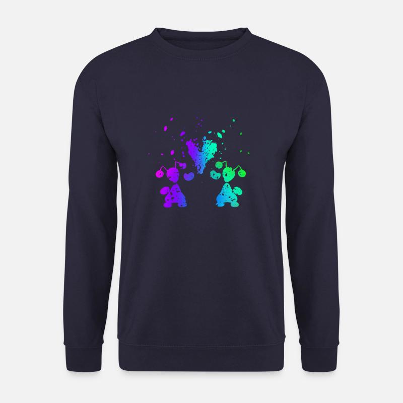 ANTIEN - take a heart - Unisex Pullover - Navy