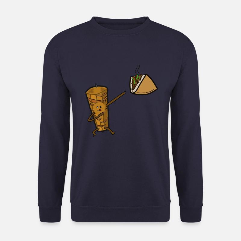 döner im brot kebab - Unisex Pullover - Navy