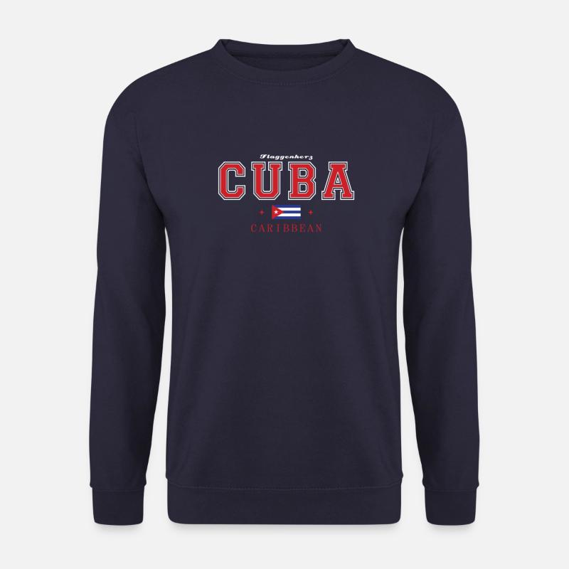 Cuba - Unisex Pullover - Navy