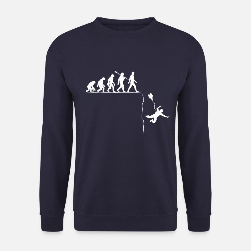 Evolution - Basejump - Basejumper - Unisex Sweatshirt - navy