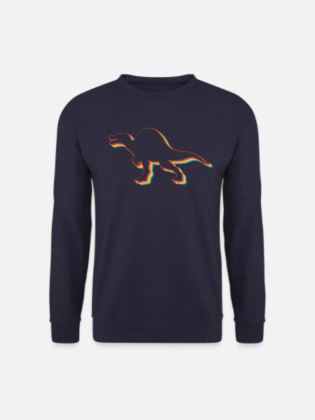 Spinosaurus retro dinosaur Kid Vintage Spinosaurus - Unisex Pullover - Navy