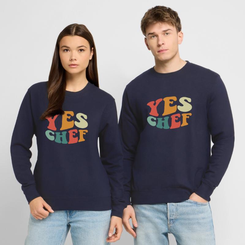 Ja Chef Lustiges Restaurant Küche Kochen Ja Chef Unisex Pullover