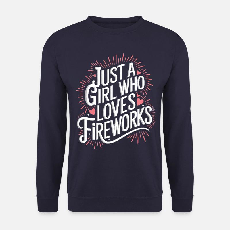 Pyrotechnie Feux d’artifice Pyrotechnie - Sweat-shirt Unisexe - marine
