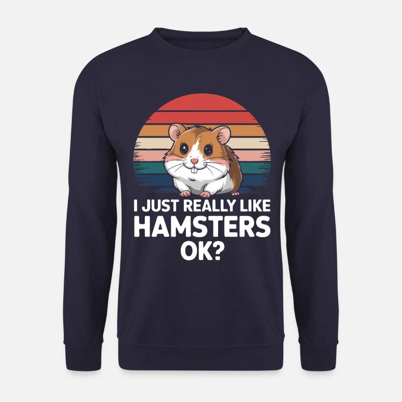 Hamster - Unisex Pullover - Navy