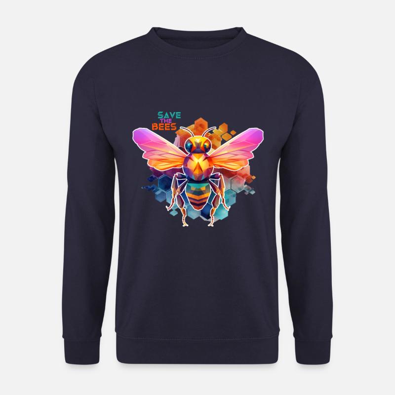Rettet die Bienen - Unisex Pullover - Navy