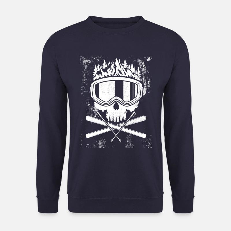 Totenkopf, Ski, Apres Ski, Wintersport, Skiurlaub - Unisex Pullover - Navy
