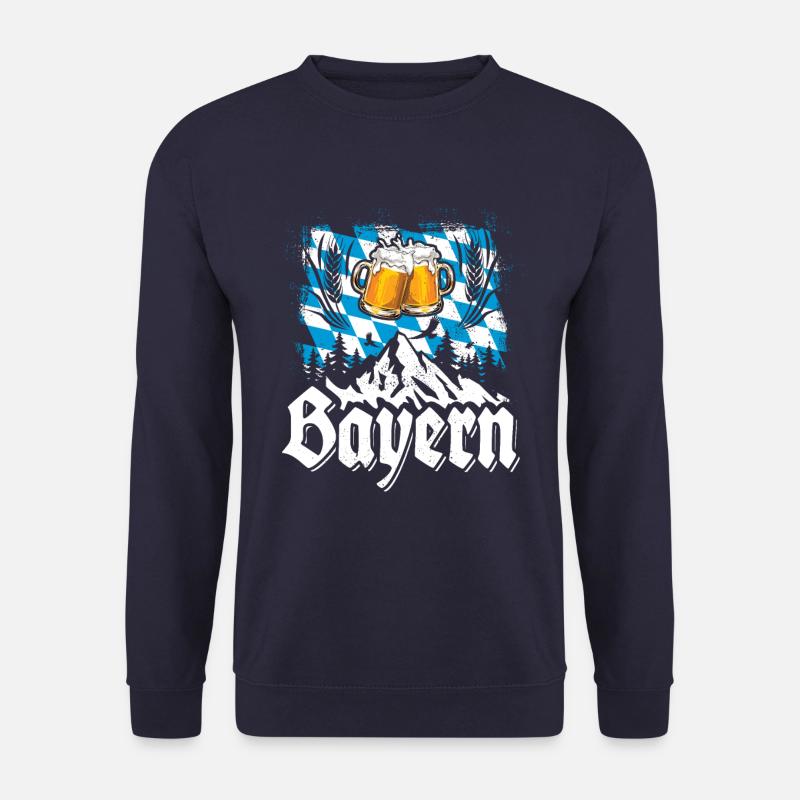 Servus - Gruß aus Bayern - meine Heimat - Unisex Pullover - Navy