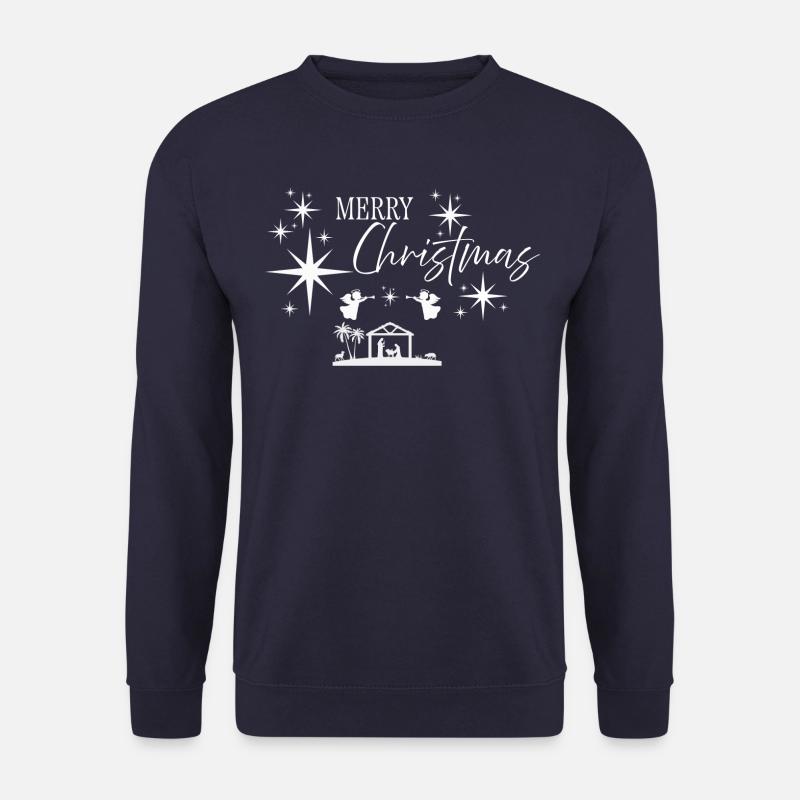 Frohe Weihnachten - Unisex Pullover - Navy
