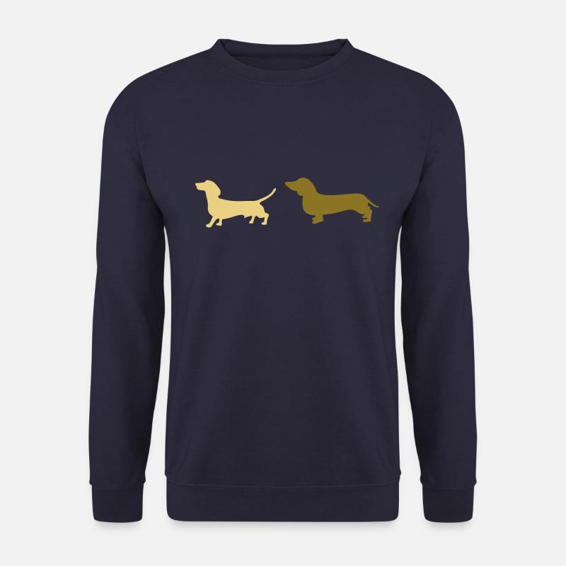 dackel - Unisex Pullover - Navy