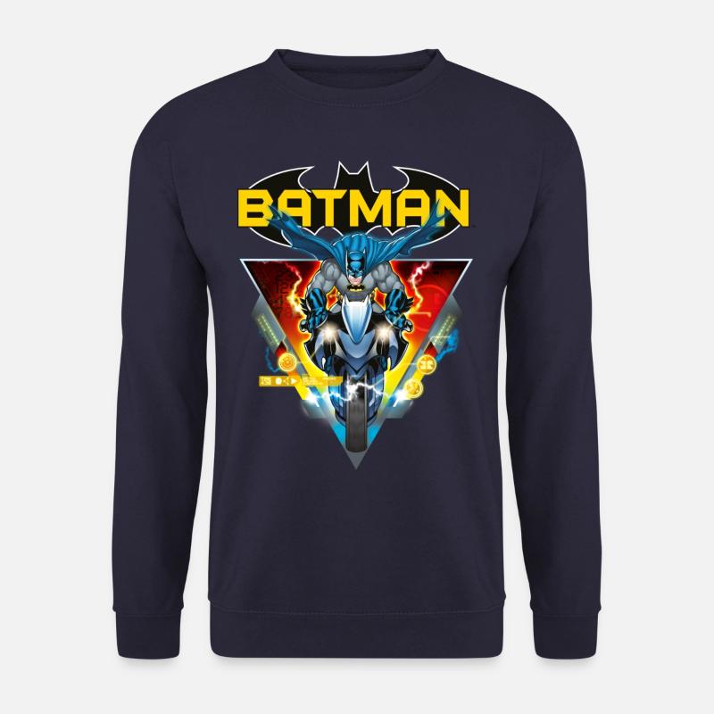 Batman and Batcycle - Unisex Sweatshirt - navy