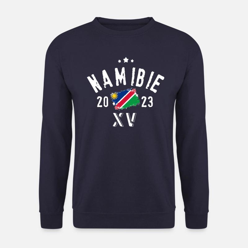 Namibia XV Rugby-Nationalmannschaft - Unisex Pullover - Navy