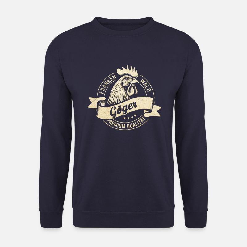 Frankenwaldshirts -Vintage Logo Göger - Unisex Pullover - Navy