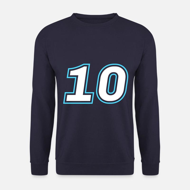 10 number symbol - Unisex Sweatshirt - navy